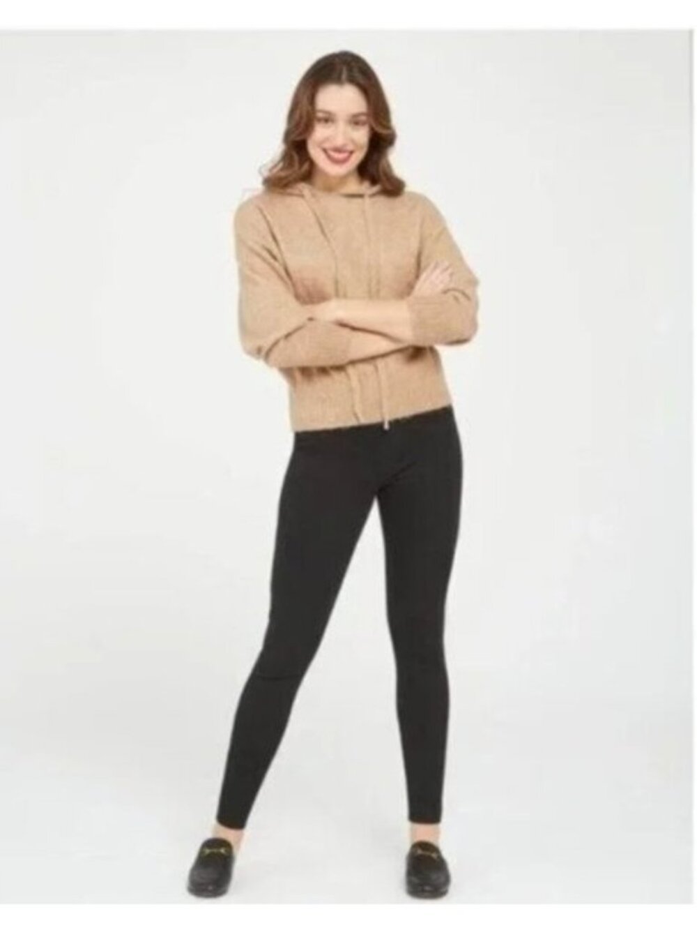 SPANX Jean-ish Ankle Leggings in Black - MP